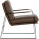 Sterling Missouri Mahogany Leather Lounge Chair